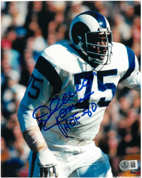 Deacon Jones Autographed 8x10