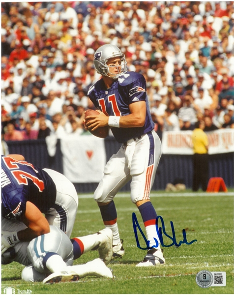 Drew Bledsoe Autographed 8x10