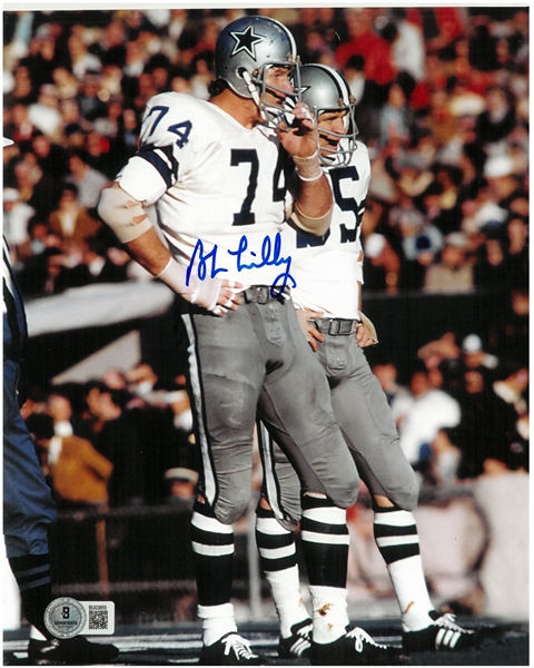 Bob Lilly Autographed 8x10