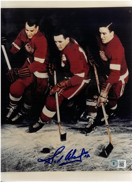 Sid Abel Autographed 8x10