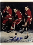 Sid Abel Autographed 8x10