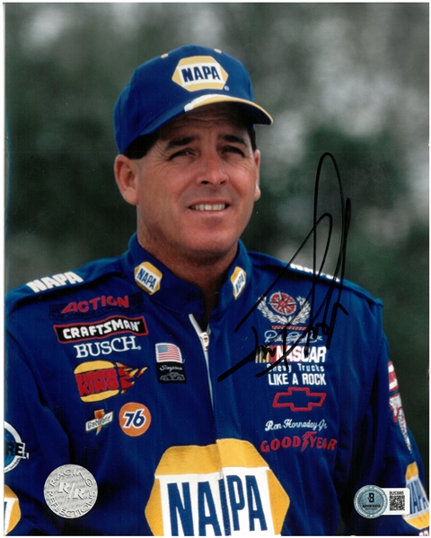 Ron Hornaday Autographed 8x10