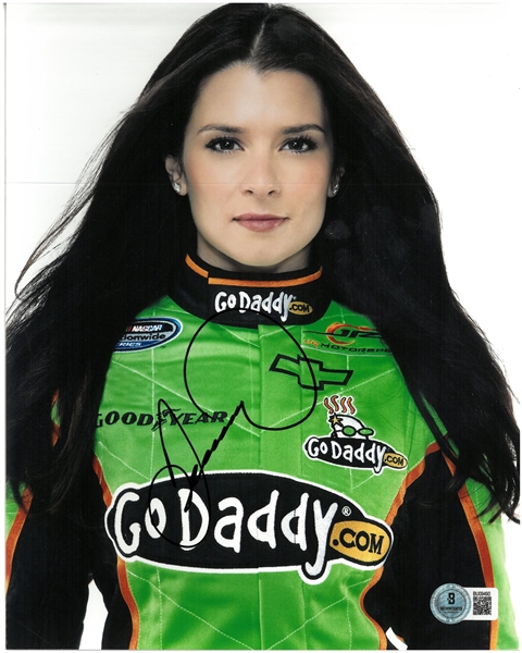 Danica Patrick Autographed 8x10