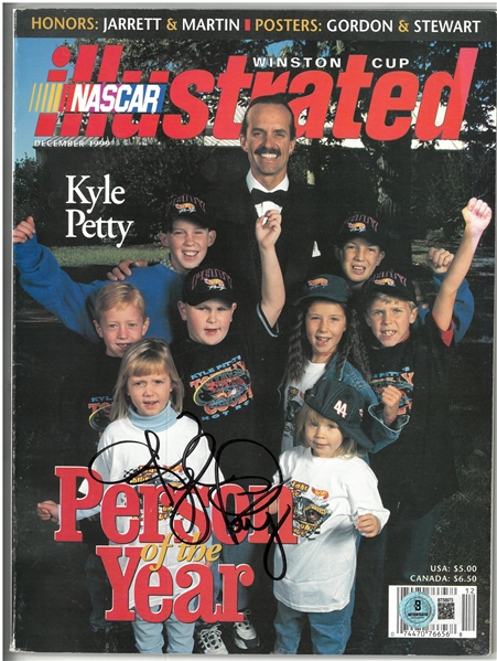 Kyle Petty Autographed Magazine