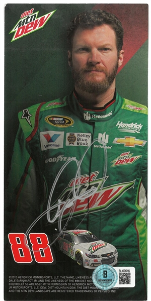 Dale Earnhardt, Jr. Autographed 3.5x7 Ad