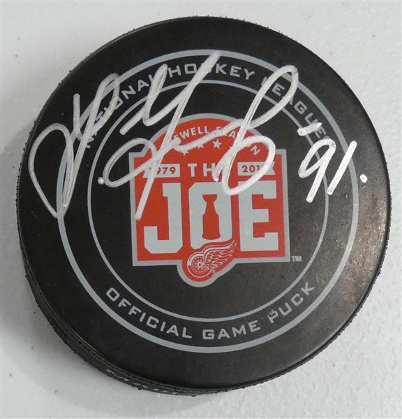 Sergei Fedorov Autographed Farewell to The Joe Puck