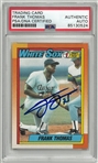 Frank Thomas Autographed 1990 Topps Rookie Card