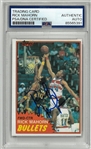 Rick Mahorn Autographed 1981/82 Topps Rookie Card
