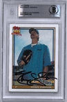 Randy Johnson Autographed 1991 Topps