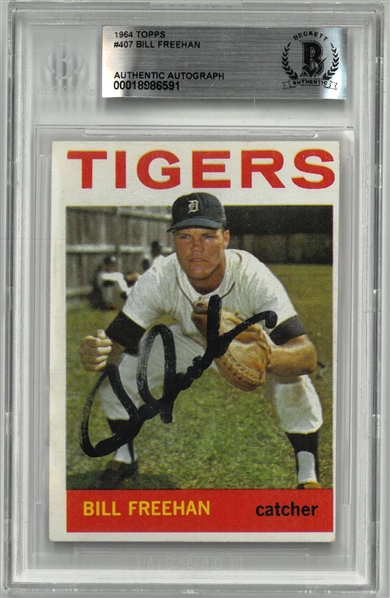 Bill Freehan Autographed 1964 Topps
