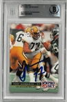 Tony Mandarich Autographed 1992 Pro Set