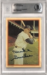 Duke Snider Autographed 1985 Circle K