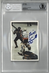 Billy Smith Autographed Postcard