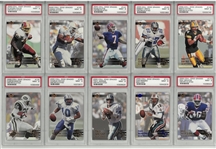 2000 Collectors Edge Graded Football Lot