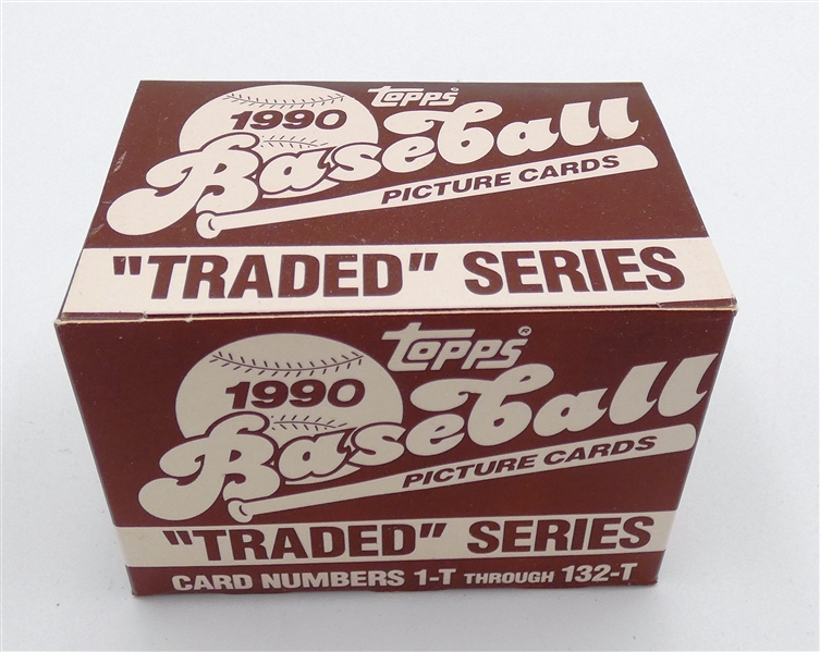 1990 Topps Traded Baseball Set