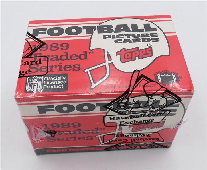 1989 Topps Football Traded Set 