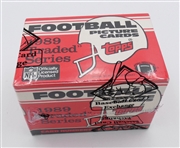 1989 Topps Football Traded Set 