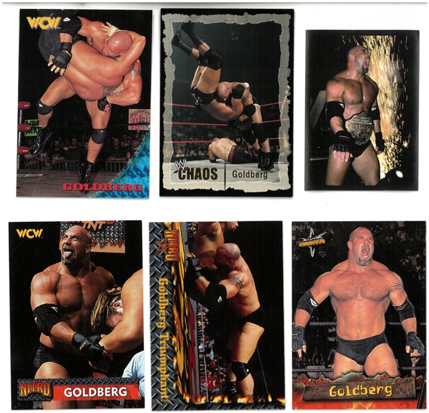 Bill Goldberg Card Lot