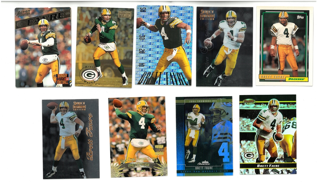 Brett Favre Card Lot