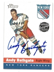 Andy Bathgate Autographed Topps Heritage