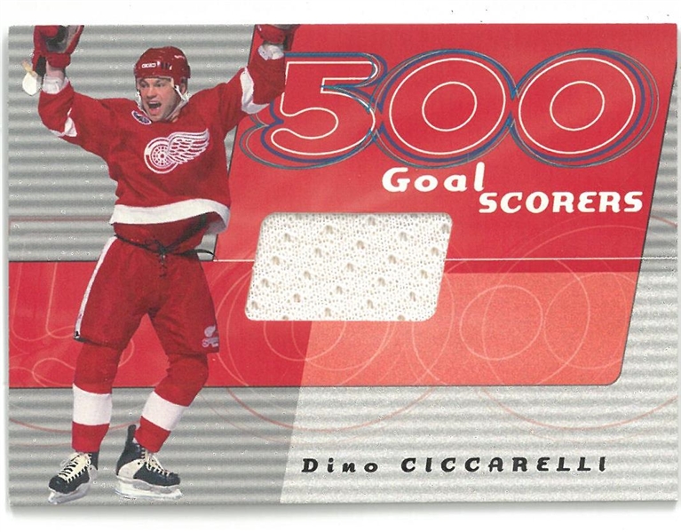 Dino Ciccarelli Upper Deck Jersey Card