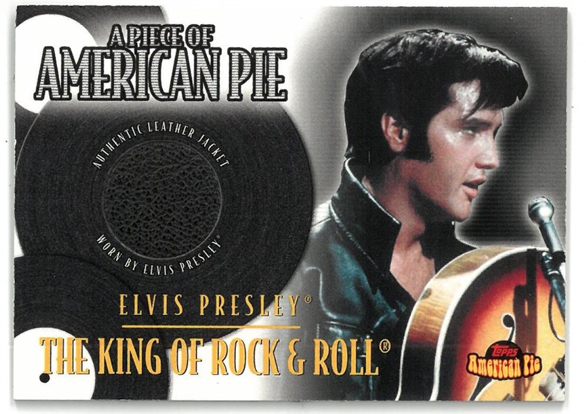 Elvis Presley 2001 Topps American Pie Jacket Card
