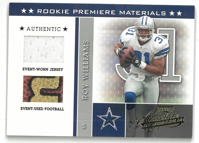 Roy Williams 2002 Playoff Absolute Memorabilia