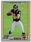 Drew Brees 2001 Topps Rookie Card
