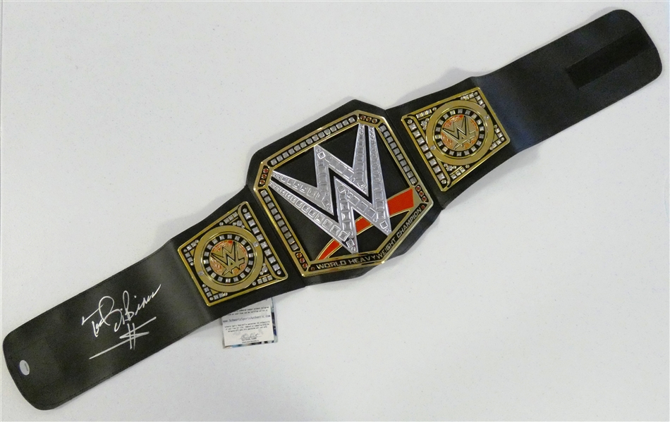 Ted Dibiase Autographed Toy Belt