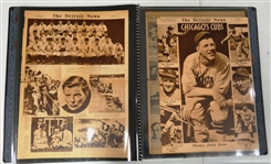 1935 Detroit Tigers Large 20x28 Scrabook