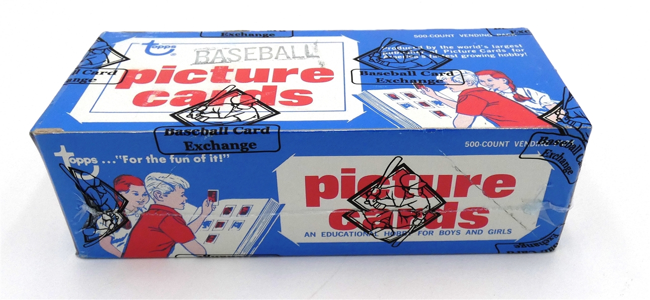 1983 Topps Baseball Vending Box (BBCE) From a Sealed Case