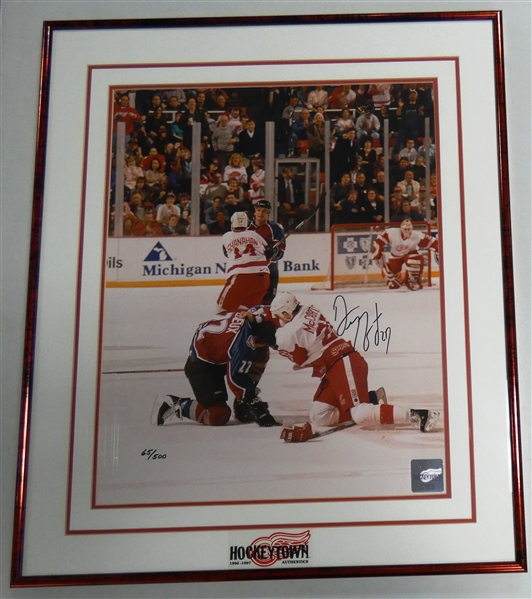 Darren McCarty Autographed Framed 16x20 (Pick up Only)