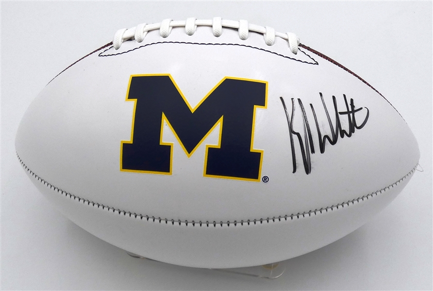 Kyle Whittingham Autographed Michigan Football
