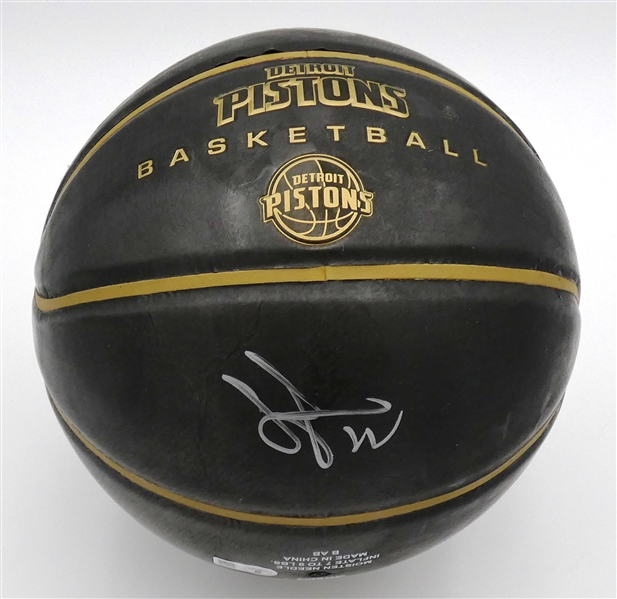 Tayshuan Prince Autographed Basketball