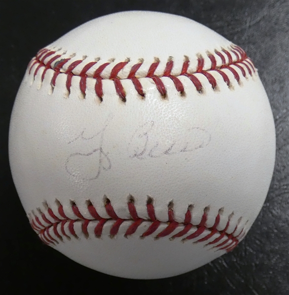 Yogi Berra Autographed Baseball