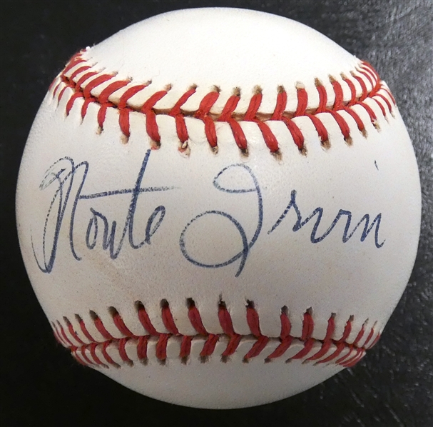 Monte Irvin Autographed Baseball