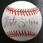 Monte Irvin Autographed Baseball
