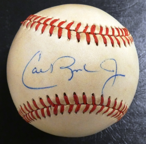 Cal Ripken, Jr. Autographed Baseball