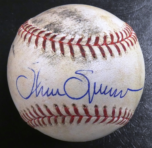 Shane Spencer Autographed Baseball