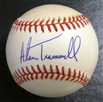 Alan Trammell Autographed Baseball