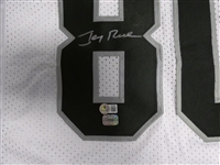 Jerry Rice Autographed Custom Jersey