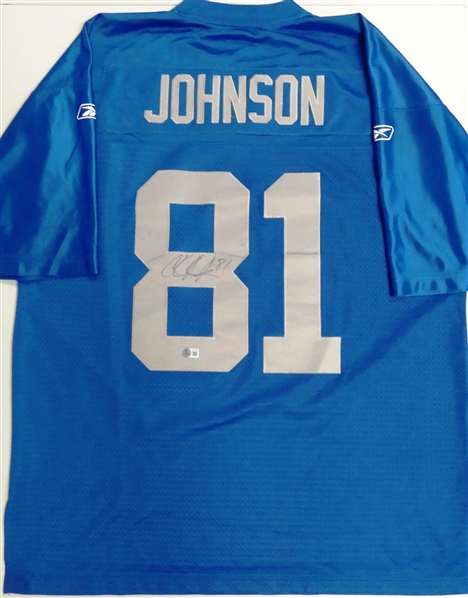 Calvin Johnson Autographed Detroit Lions Jersey