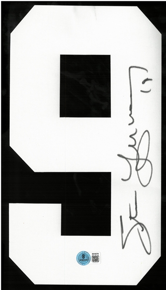Steve Yzerman Autographed Red Wings Jersey Number