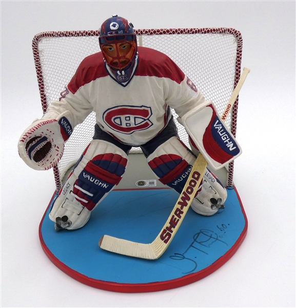 Jose Theodore Autographed 8" Figurine