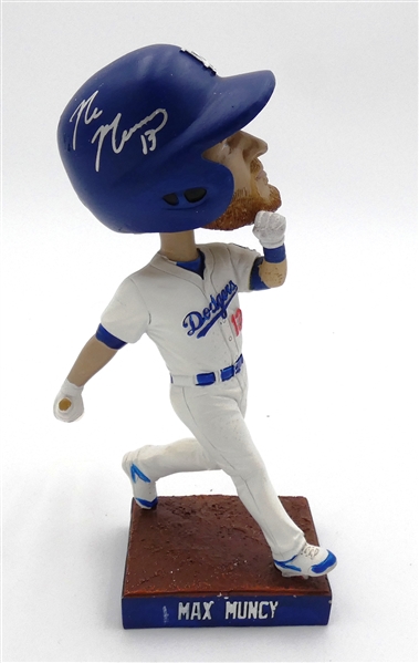 Max Muncy Autographed Bobblehead