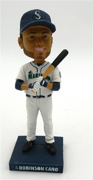Robinson Cano Autographed Bobblehead