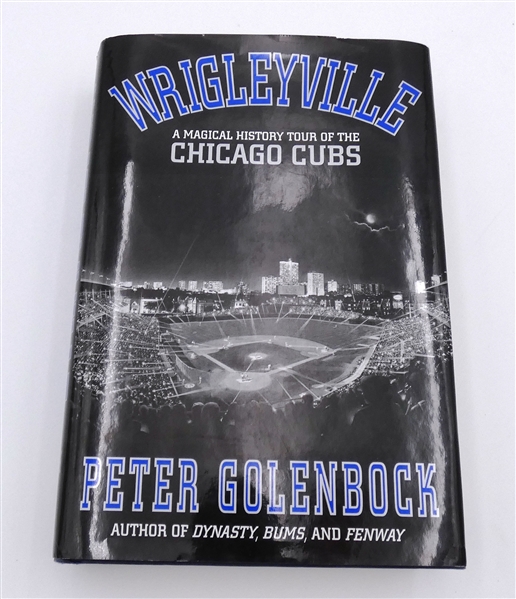 Ernie Banks Autographed "Wrigleyville" Book