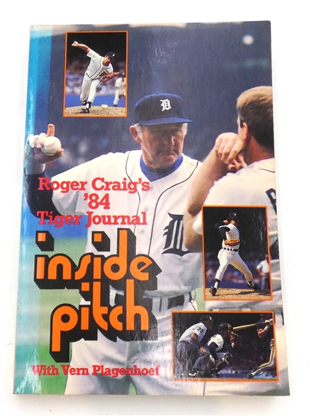 Roger Craig Autographed "Inside Pitch" Book