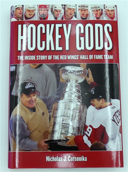 Scotty Bowman Autographed "Hockey Gods" Book