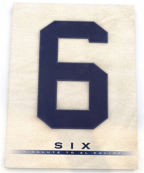 Al Kaline Autographed "Six" Book
